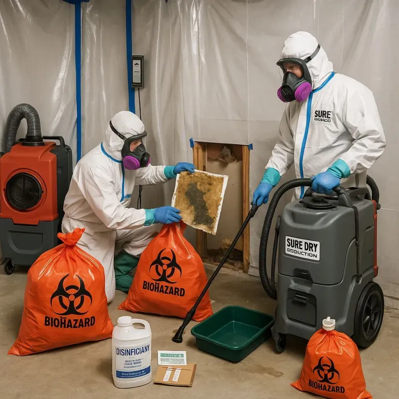 Contaminated Water Handling Protocols process in Temperance, MI